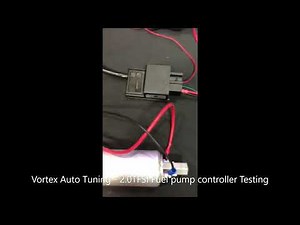 Golf 5 gti electric fuel pump control module bench testing