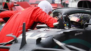 Sebastian Vettel's tribute to Lewis Hamilton after seventh F1 title victory