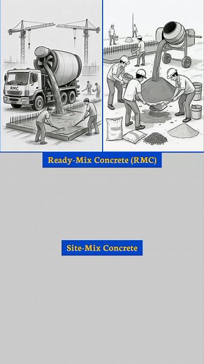 133K views · 522 reactions | Readymix vs Site-Mix Concreting — #Readymix #SiteMix #ConcreteComparison #ConcreteWork #CivilEngineering #ConstructionLife #SlabCasting #QualityConcrete #BuildSmart #EngineeringWorld | Nazrul With CE | Facebook