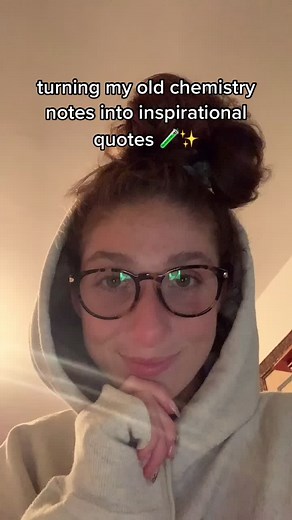 Transforming Chemistry Notes into Inspirational Quotes