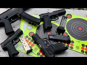 Chinese CF98 New Models 9mm Pistols Range Shooting QSZ-92-A, QSZ-92-B & QSZ-193