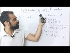 Elimination of Left Recursion | Example | Direct Left Recursion | FLA | TOC | By :- Harendra Sharma