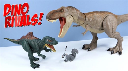 Jurassic World Dino Rivals Bite 'n Fight Tyrannosaurus Rex Concavenator