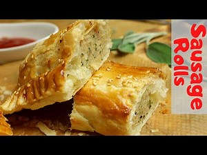 Puff pastry sausage rolls easy
