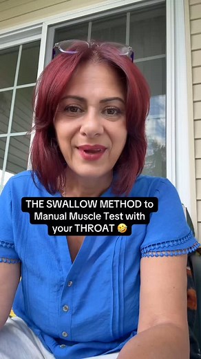 Manual muscle testing with your throat and tongue muscles!🤯 The swallow method! INSTAGRAM post saying I am a light worker, an energy healer and a spiritual advisor. I’m also a retired clinician of 30 years specializing in the area of orthopedics, neurology and women’s health.🙏 As an energy healer, my job is to get to the root cause of an issue and release the energy that’s causing a blockage somewhere in your life.😳 Whether it be with physical pain, emotional distress, relationship struggles,