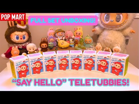 POP MART ┃ SAY HELLO TELETUBBIES ♡ FULL SET ┃UNBOXING!