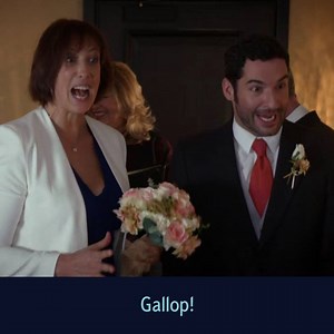 We've heard there's a pretty special wedding taking place today, so now seems like an appropriate time to relive this classic Miranda clip... 👰🤵 | U&W