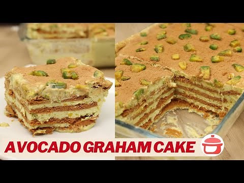 Avocado Graham Cake | Graham Crackers Recipe