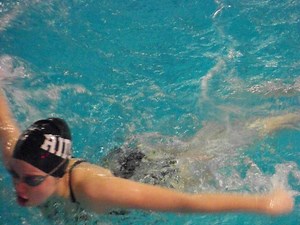 Ridge Swimming Hangs Tough, Falls to Bridgewater