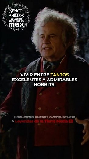 NADIE ENTENDIÓ el discurso de BILBO 😐 #elseñordelosanillos #peliculas #tolkien