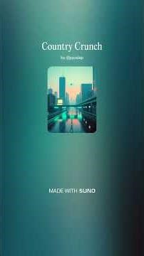 Country Crunch | Twangy Country Rock Guitar Jam