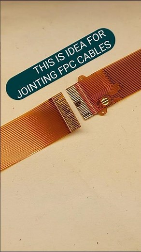 an idea for joining fpc optics cable