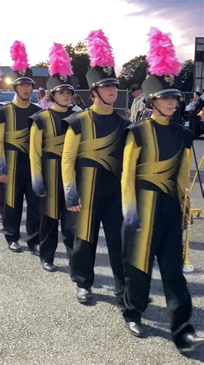 Friday Night Lights against Murray County! 🐝 The band put on a great show and we enjoyed the company of the Middle School Band in the stands. 10-25-2025 | The Rockmart Yellow Jacket Band