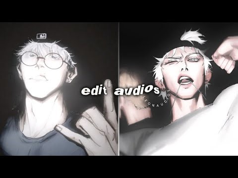 trending/popular hot edit audios + timestamps