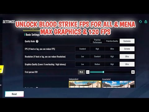 HOW TO UNLOCK BLOODSTRIKE REAL ULTRA GRAPHICS SETTINGS & 120 FPS GAMEPLAY NO ROOT