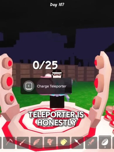 Teleporter Is the Best Thing in 99 Nights in the Forest