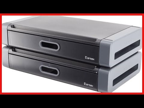 Elevate Your Workspace with a Sleek Monitor and Printer Stand