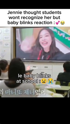Jennie think children are don't know about jennie but!!!! the reaction about young childrens #jennie