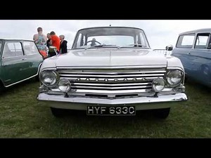 1965 Vauxhall Cresta parked on display
