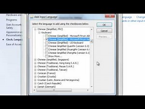 Chinese input setup / type chinese characters (Simplified & Traditional)