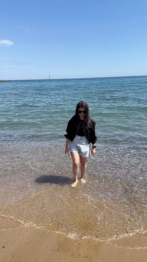 3.3K views · 1.2K reactions | #barca #barcelona #beach #mediterranean #travel #spain #prashmita | Prashmita Paul | Facebook