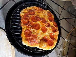 Grilled Pepperoni Pizza Recipe, NuWave Primo