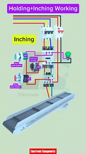 190K views · 2K reactions | Inching And Holding Circuit Using Selector Switch | 퐄퐥퐞퐜퐭퐫퐨퐧퐢퐜 퐂퐨퐦퐩퐨퐧퐞퐧퐭퐬 | Facebook