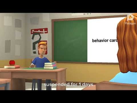 Behavior card day but in (Plotagon)