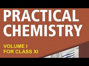 Class -11 | Chemistry Practical Journal | Lab Manual Solution | English |
