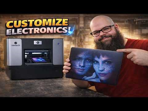 Customizing Electronics with a UV Printer (INSANE Results)