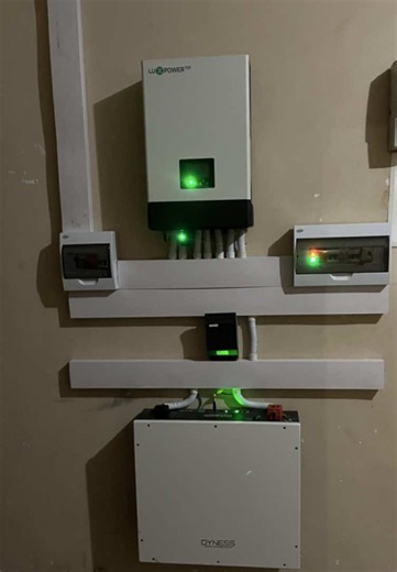 6KW Solar Installation in Rusternburg. All appliances work on this system except stove. #solar #energy #power #love #northwest