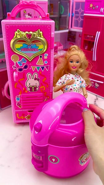 Satisfying With Unboxing Barbie Princess Locker Toys, ASMR Video #shorts