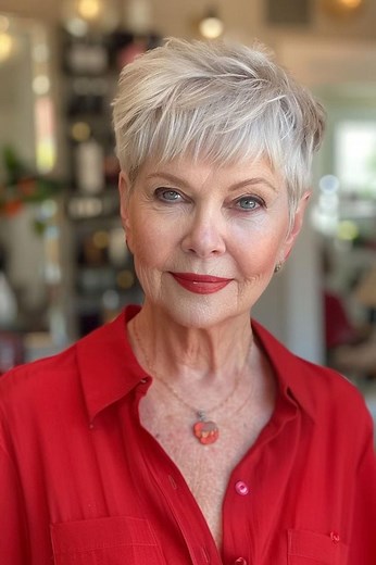391K views · 2.5K reactions | Amazing Hairstyles for olderwomen over 60 #Bob #shorthair #hairtransformation #hairtutorial #balayage #grayhair | Beauty Of Women | Facebook