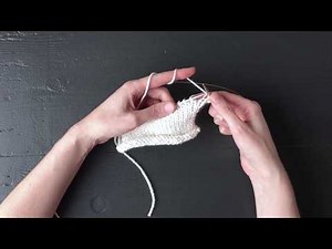 Purl through the Back Loop (p tbl) | Purl Soho