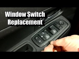 2009 Jeep Liberty window switch replacement, Its the same for most Dodge, Ram, Chrysler vehicles