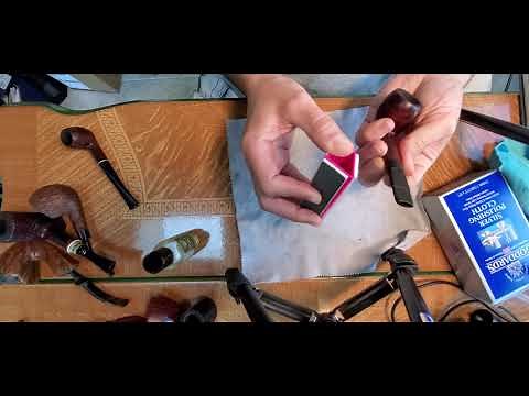 Removing Oxidation and Restoring Pipe Stems