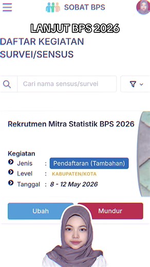 recruitmen BPS 2026 #bps2026 #sensusekonomi2026 #bps #mitrabps2026 #lowker