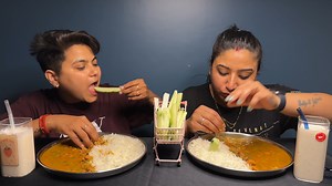 ASMR Eating Delicious Rajma Chawal Mukbang | Yashal's Mukbang