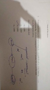 None of the above3. Proforma invoice prepared to show Rs. 1,50... | Filo