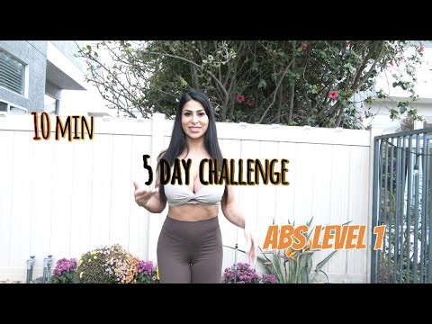 Day 1: Easy Ab Workout for Beginners | 5-Day Easy Ab Challenge