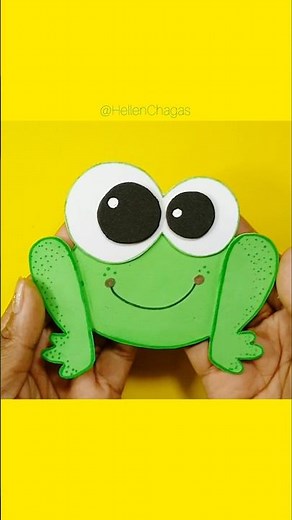 Como fazer SAPO EM EVA #comofazer #diy #howtomake #sapo
