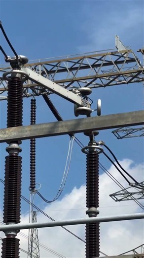 500 KV Isolator Switch #electrician #electrical #electric #switch #isolator #trending