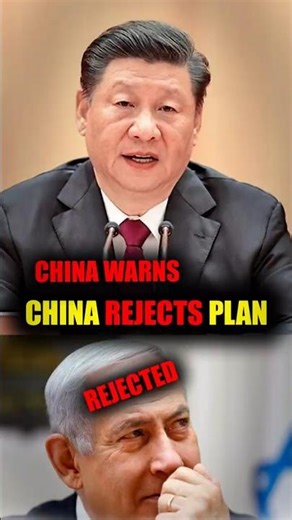 China Rejects Gaza Plan Backed by Israel & US #Gaza #China #Israel #Palestine #isreal