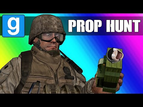 Gmod Prop Hunt - Call of Duty 4 Edition! (Garry's Mod Funny Moments)