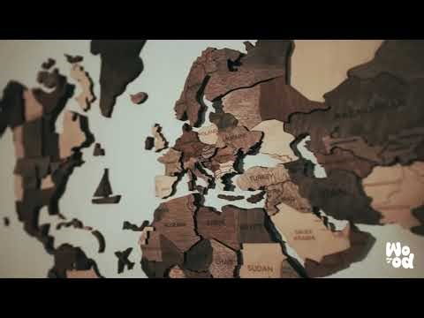 Map of Wood - bring the world home