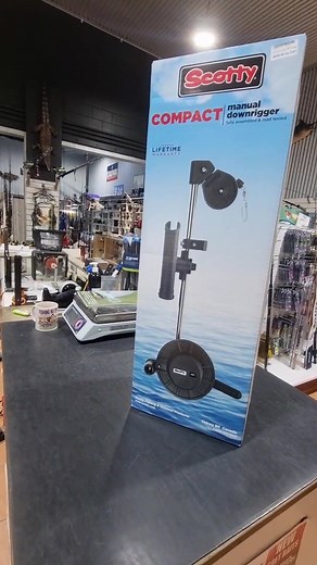 Excited for New Downrigger for Fishing Adventures