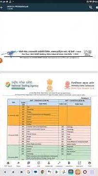 UGC NET exam schedule 2025-26 / UGC NET subject wise exam schedule / UGC NET exam update