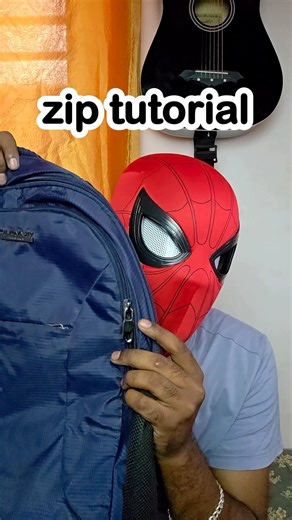 simple zip tutorial #funnytelugu #howto #spiderman #yatakaram #telugumeme