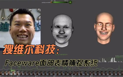 搜维尔科技：Faceware实操#面部捕捉技术#表情捕捉