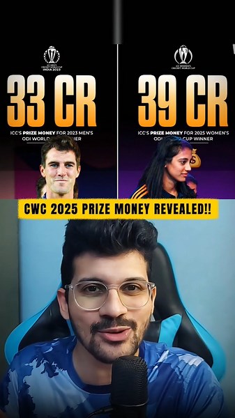 ICC Reveals $13.88M Prize Money for Women’s World Cup 2025 🤯 Record-Breaking Boost! #shorts